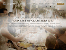 Tablet Screenshot of elegantfare.com